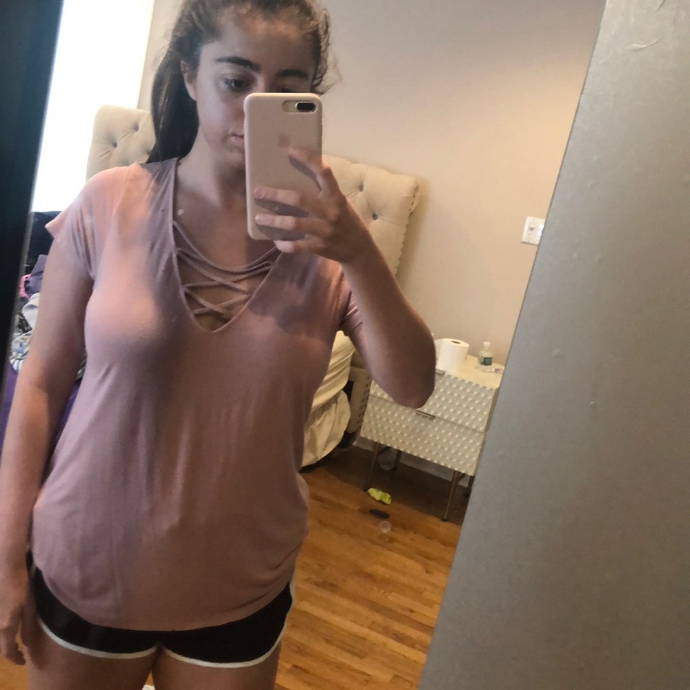 Pink American Eagle Soft & Sexy t-shirt!